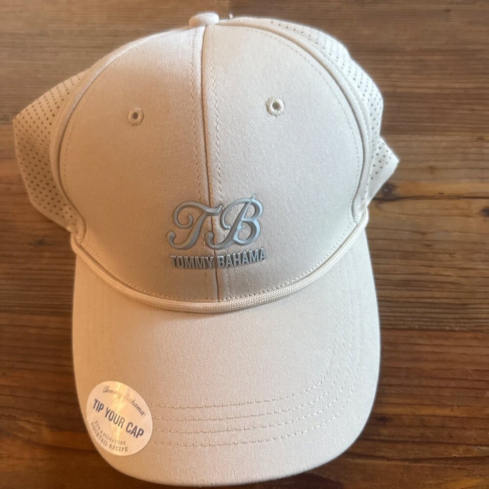 Tommy Bahama Adjustable Trucker Hats W/ Lobster Patch & Logo Lot 2 New with Tag - Picture 8 of 10